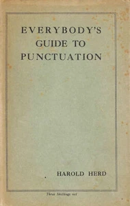 Everybody's Guide to Punctuation (Practical Handbook) by Herd, Harold - Imagen 1 de 1