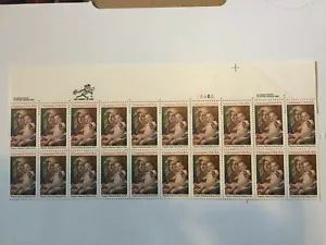 20 Christmas Madonna & Child Tiepolo 20 Cent US Stamps - Picture 1 of 3