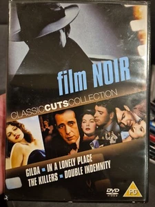 FILM NOIR CLASSIC CUTS COLLECTION DVD IN A LONELY PLACE GILDA DOUBLE INDEMNITY - Picture 1 of 3