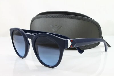 Gafas de sol redondas para mujer Emporio Armani EA4113 56628F azules talla 51 mm ¡Nuevas! Foto 1 de 3