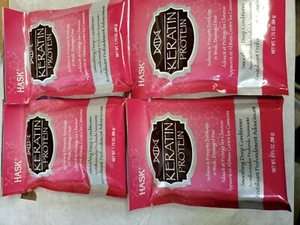 Hask Keratin Protein Deep Conditioner Packets -lot of 4 . USA SHIPPER. - Picture 1 of 4
