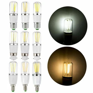 Dimmable E14 E27 B22 LED Filament Light Corn Candle Bulbs Lamp 110V 220V 12V RD - Picture 1 of 15