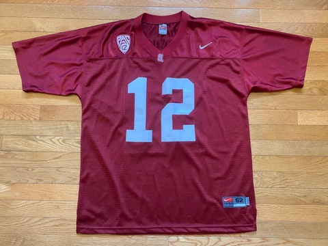 Nike Team Stanford Cardinal Andrew Luck College Football Jersey  Sz XXL 52 Red Cover