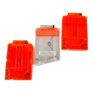 Nerf N-Strike Lot of 3 Clips Streamline Dart 6 Round Gun Magazine Clips - Picture 1 of 6