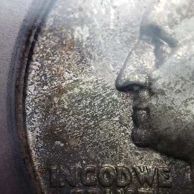 1955 25c Silver Washington Quarter - Speckled Rainbow Toning - ICG MS 67 - X4447 - Image 1 of 4