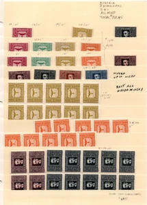 AUSTRIA 1920s COLLECTION OF 425+ STAMPS MINT, ALMOST ALL NEVER HINGED - Picture 1 of 8