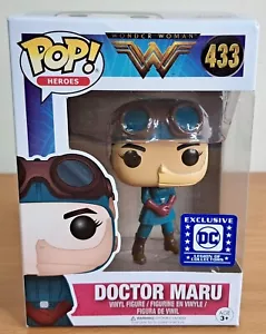 Funko Pop Wonder Woman Movie Doctor Maru 433 Legion of Collector Excl - Picture 1 of 7