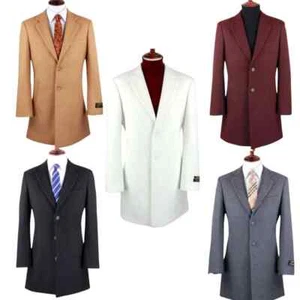 Herren Wollmantel - stilvoller Wintermantel - mehrere Farben - Bild 1 von 35