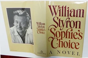 Sophie's Choice (First Edition, Like New Book in Like New Dust Jacket), Styron, - Picture 1 of 8