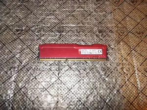 8 GB Kingston HyperX Fury PC3-12800 1600 mhz RAM DDR3 non ECC HX316C10FRK2/16 - Foto 1 di 1