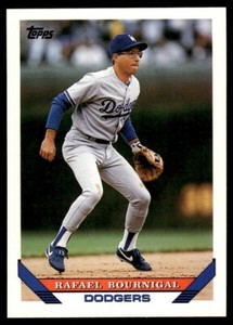 1993 Topps #651 Rafael Bournigal Los Angeles Dodgers