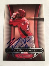 2010 Tristar Pursuit Billy Hamilton #23 Auto Signed Autograph Reds Royals 