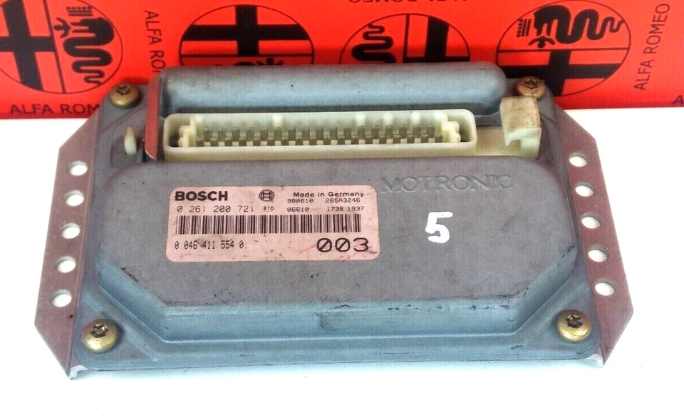 LANCIA DEDRA BENZINA CENTRALINA BOSCH 0261200721 - Immagine 1 di 1