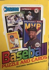 1989 Donruss Baseball Singles #1-220 - U PICK - COMPLETE YOUR SET