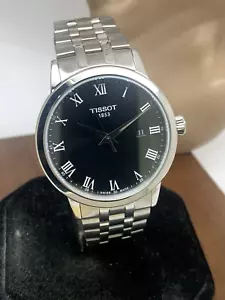 Tissot Men's Watch Swiss Quartz Black Dial 42mm Stainless Steel T1294101105300 - Imagen 1 de 13