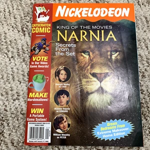 Nickelodeon Magazine Narnia Movie Edition December January 2006 Collectible - Picture 1 of 10