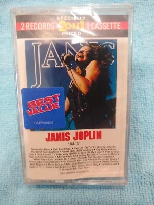 Janis Joplin FAREWELL SONG Audio Cassette Tape | Brand New / Sealed | PCT 37569 - Image 1 of 3