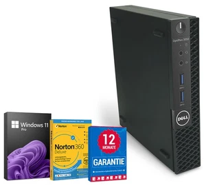 Dell OptiPlex 3050 Mini PC - Core i3-7100T 8GB RAM 256GB SSD Windows 11 Pro - Afbeelding 1 van 1