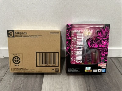 S.H. Figuarts Future Trunks Super Saiyan Edición Exclusiva Dragon Ball Caja Abierta Foto 1 de 4