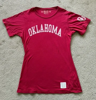 The Original Retro Brand T Shirt Women's Oklahoma University T Shirt - Image 1 of 4