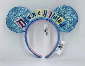 Exklusives Disney Parks Happiest Place Disneyland Festzelt Schild Ohren Stirnband - Bild 1 von 4