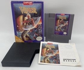 Code Name: Viper (Nintendo Entertainment System, 1990) NES, w/ Box & Manual