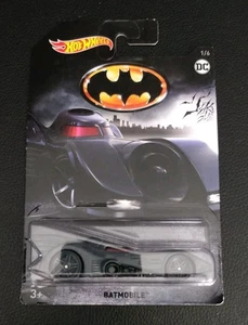 Hot Wheels 2018 Batman Batmobile 1989 Gray HW Batman 1/6 NEW - Picture 1 of 2