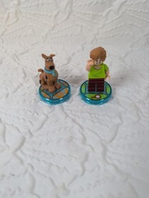 LEGO Dimensions Scooby-Doo Shaggy Minifigures Toy Tags 71206 Team Pack