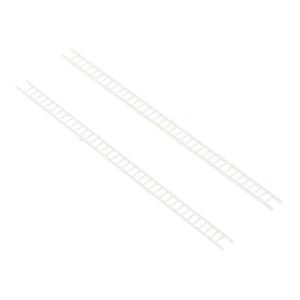 Plastruct 90671 LS-2 N Scale White Styrene Ladders (2) 5/64"H x 5/32"W x 3" Long - Picture 1 of 1