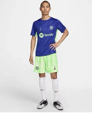 Pantalones Cortos Hombre Nike Barcelona 2025 Terceros Fútbol FQ2057-701 Talla Grande Foto 1 de 4
