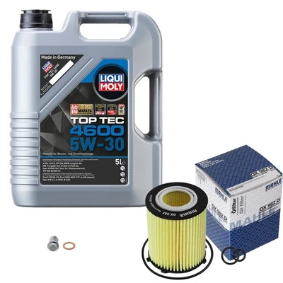 MAHLE Ölfilter LIQUI MOLY Top Tec 4600 5W-30 5 L für Mercedes-Benz B-Klasse - Bild 1 von 4
