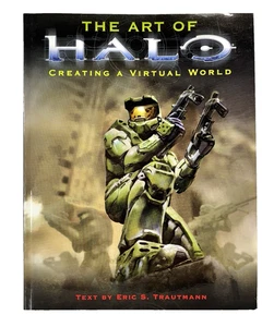Art of Halo Creating Virtual World Paperback 2004 Eric Trautmann Computer Games - Picture 1 of 13