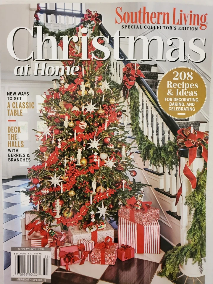 SOUTHERN LIVING SPECIAL COLLECTORS EDITION HOLIDAY 2025 CHRISTMAS AT HOME 208... Foto 1 de 1