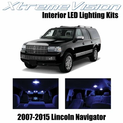 XtremeVision Interior LED for Lincoln Navigator 2007-2015 (5 PCS) Blue - Image 1 of 4