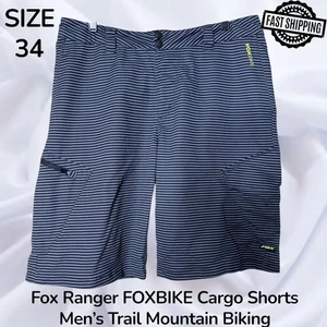 Fox Ranger FOXBIKE Cargo Shorts Mens 34 Trail Mountain Biking FAST SHIPPING - Picture 1 of 8