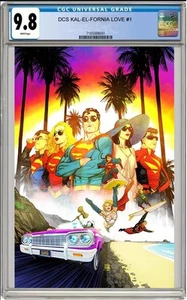 DCS KAL-EL-FORNIA LOVE #1 CVR A BERNARD CHANG CGC 9.8 NM PRESALE 7/23 - Picture 1 of 1
