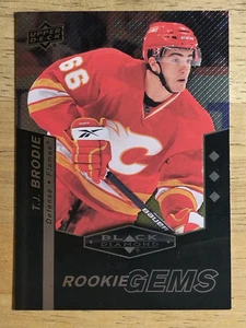 Black Diamond #166 T.J. Brodie RC 2010-11 - Imagen 1 de 2