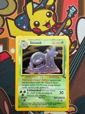 Sleimok Holo 13/62 Fossil deutsch Pokemon Karten NM - Bild 1 von 2