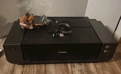 Canon PIXMA Pro 9500 Mark II Digital Photo Inkjet Printer WORKS NEEDS INK - Image 1 of 4