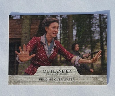 Carte Outlander Saison 4 numéro 24 variante Canvas trading card Caitriona Balfe - Photo 1/2