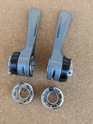 Shimano 600 (Ultegra) Downtube Shifters  SL-6400 *SUPER CLEAN* - Image 1 of 4