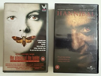 The Silence of the Lambs & Hannibal (VHS Big Box Ex Rental, 1991 & 2001) - Image 1 of 4