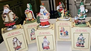 Lot 5 Boxed Vintage International Resourcing Santa Claus Collection Christmas - Bild 1 von 17