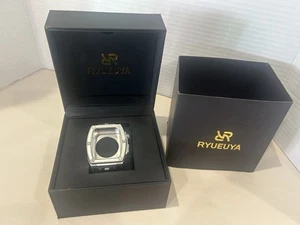 Ryueuya 44/45mm Luxus Designer Edelstahl Uhrenarmband für Apple Watch *NEU* - Bild 1 von 18