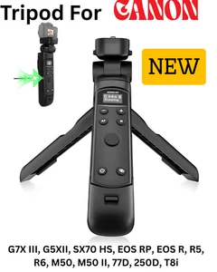 New Wireless Tripod Grip w/ OLED Remote – Compatible with Canon EOS R R6 M50 G7X - Picture 1 of 9