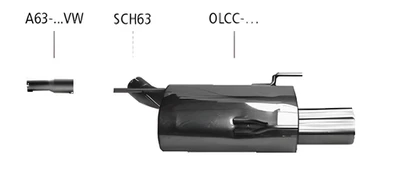 Scarico sportivo Bastuck - Opel Tigra Twin Top - Immagine 1 di 3