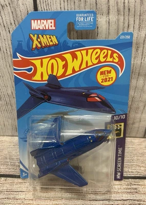2021 Hot Wheels X-Men X-Jet HW Screen Time 10/10, 221/250 - Image 1 of 4