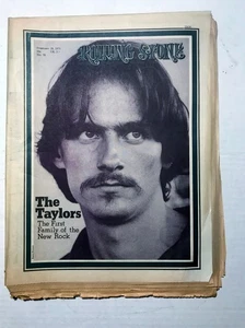 Vintage 1971 Rolling Stone Magazine James Taylor Cover - Bild 1 von 1