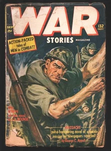 War Stories #1 9/1952-First issue-Norman Saunders tattooed soldier cover-Korean - Picture 1 of 2