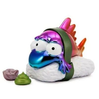 Kidrobot The Simpsons: Blinky Nigiri 3" Mini Vinyl Figure- Rainbow Chrome - Image 1 of 3